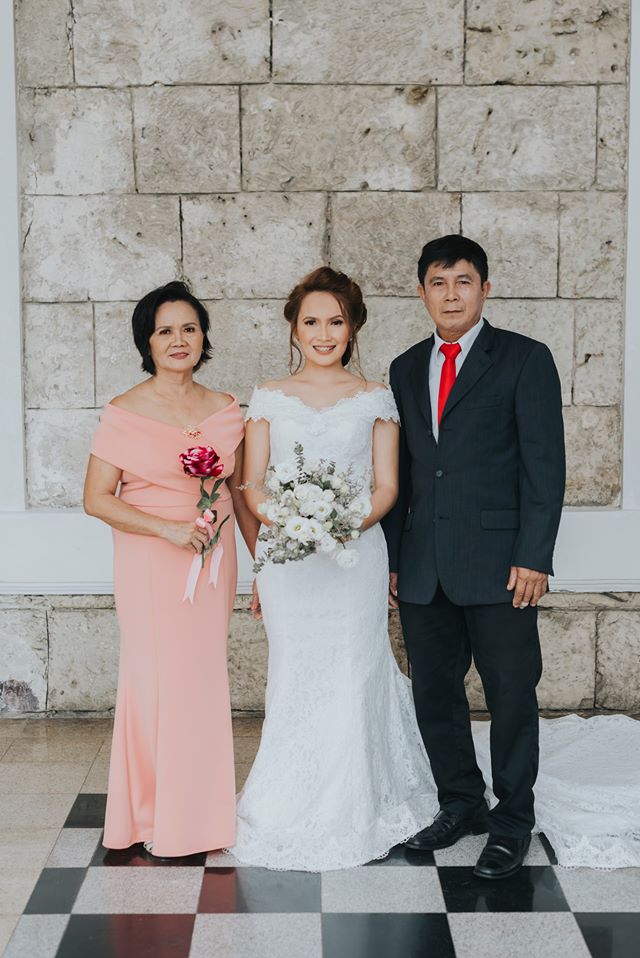 Parents gown for store wedding