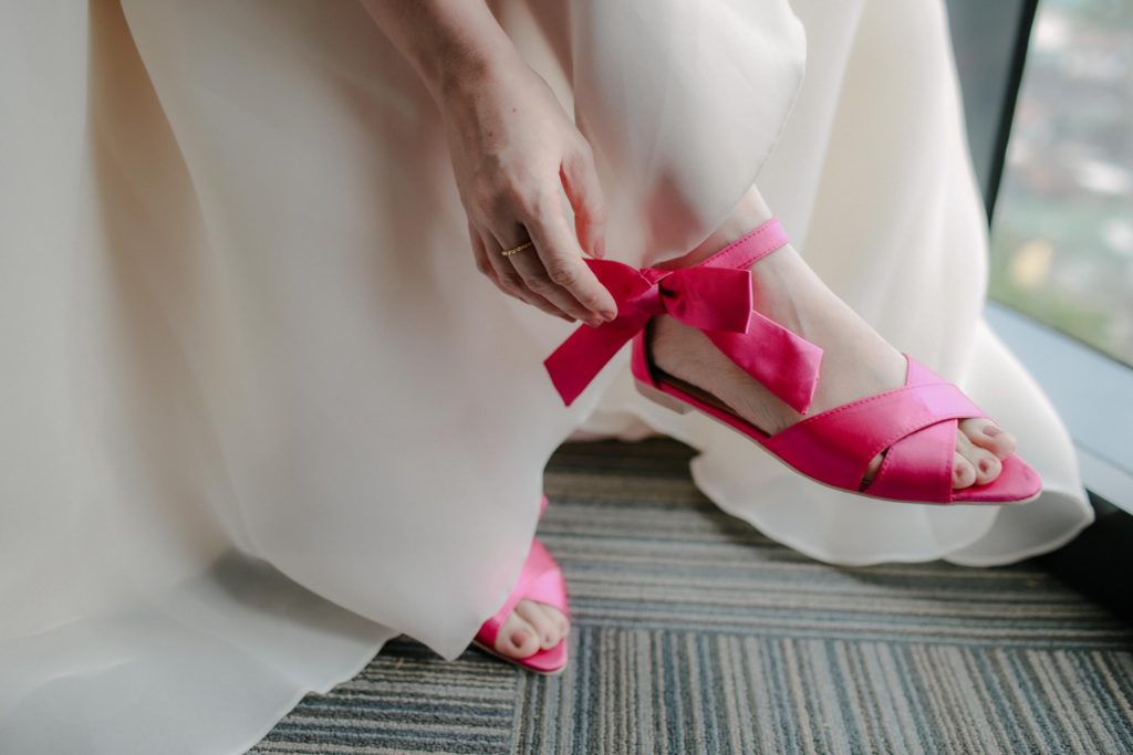 wedding shoes low heel