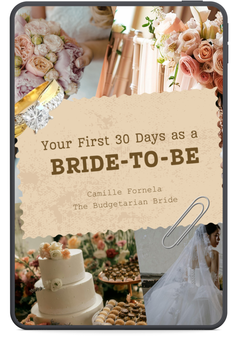 Your First 30 Days as a Bride-to-be