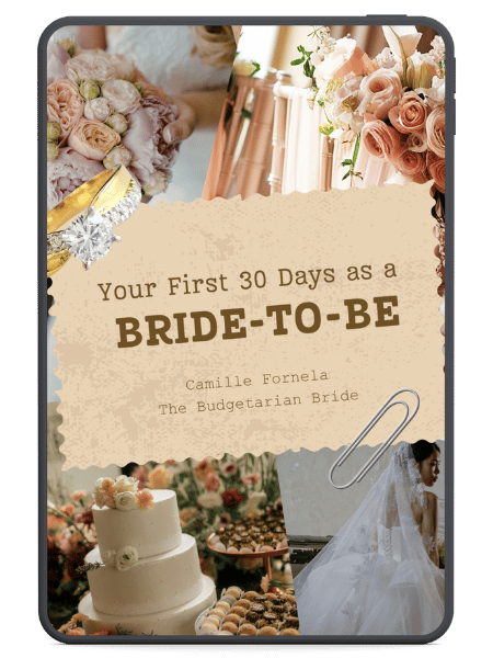Your First 30 Days as a Bride-to-be