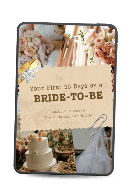 First 30 Days Wedding Planning Starter Guide