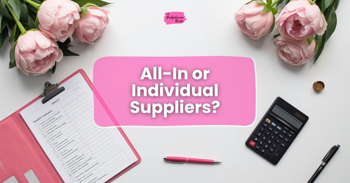 All-In Wedding Package vs Individual Suppliers: Which One’s Right for You, Sis?